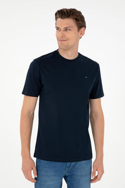 Мужская темно-синяя базовая футболка Неожиданная скидка в корзине - U.s. polo assn фото 3