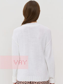 Джемпер женский 5242-41350. 501 белый