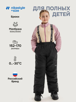 Брюки +2з6025 черный