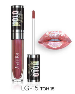 Alvin Dor LG-15 Блеск для губ Holo Prismatic тон 15