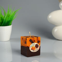 Набор свечей ароматических «Апельсин - кофе», 3 шт.