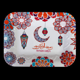 Поднос прямоугольный 28х21 см / 2821 /уп 200/ мусульманский - ГалеонТрейд фото 2
