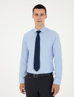 Mavi Slim Fit Uzun Kollu Basic G_mlek