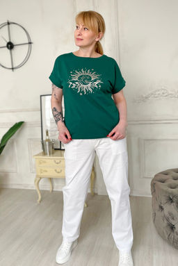 Футболка Rumoda 2195 темно-зеленый  фото 4