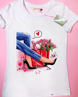 Эксклюзивная футболка Yana Pletneva упаковка плотный Zip пакет!