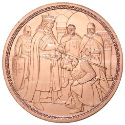 10 евро 2019 года Австрия Рыцарские истории Готфрид Бульонский
