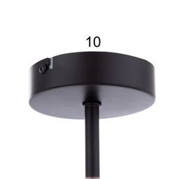 Люстра «Оливия», 5×60 Вт Е27, черный