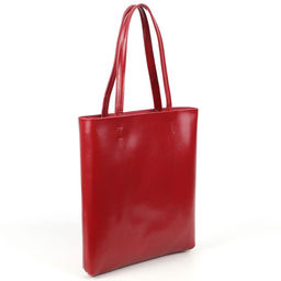 Женская кожаная сумка шоппер 8688-220 Красный
