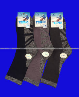 Цена за 6 пар6 ПАР - LIMAX ТЕРМОноски мужские спортивные махровый след арт. 65015