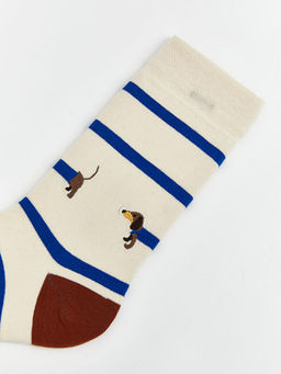 Bask?l? Erkek Soket ?orap