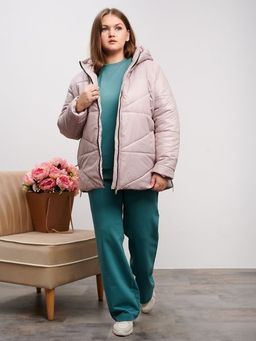 Куртка демисезонная Амелия пудра - Yollochka фото 7