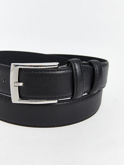 Deri G?r?n?ml? Erkek Kemer