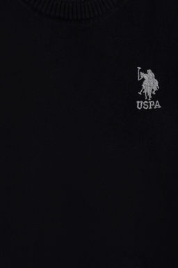 Boy Black Basic Sweater Surprise Discount в корзине - U.s. polo assn фото 6
