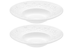 Набор суповых тарелок 2 пр. 25*25*5,5 см Птички на ветке - Elan gallery фото 4