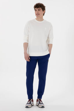 Erkek Beyaz Sweatshirt Sepette S_rpriz _ndirim - U.s. polo assn фото 4