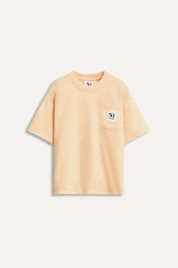 6-14 YEARS/ 50TH ANNIVERSARY LABEL POCKET T-SHIRT