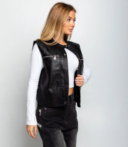 Жилет #КТ628979, чёрный - Dommod фото 2