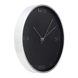 Часы настенные классические «Марша», d=30 см, 30×30×4 см, чёрные