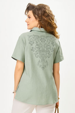 Блуза FITA 20463 фисташка