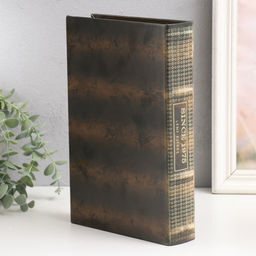 Сейф-книга дерево кожзам Ангелы.Винтаж 26х17х5 см - Simaland фото 5