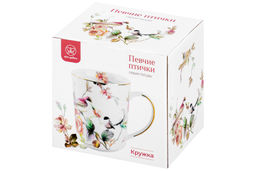 Кружка 360 мл 12*8,5*10,5 см Певчие птички NEW BONE CHINA - Elan gallery фото 11