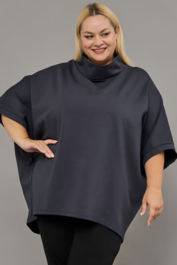 Блуза-туника больших размеров нарядная Б-02