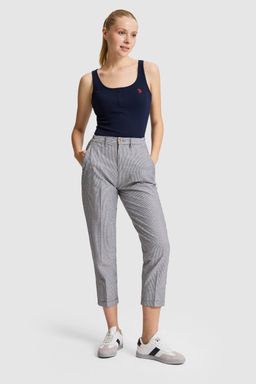 Kad_n Lacivert Kare Yaka Basic Ti__rt - U.s. polo assn фото 4