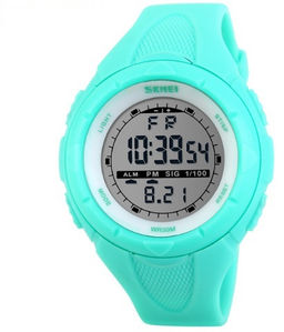 Часы наручные Skmei женские электронные спортивные 1074dg-light-green