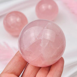Шар из Розового кварца