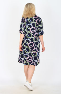 Платье София Х-452 (46-62) кулирка - Лотос фото 13