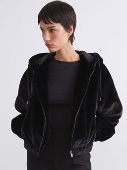 Kap??onlu Kad?n K?rk Ceket