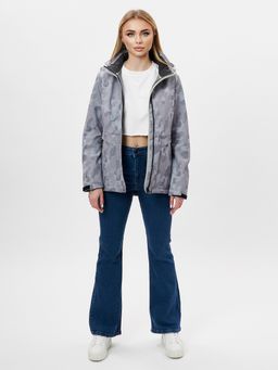 Ветровка MTFORCE женская softshell серого цвета 22005Sr  фото 8