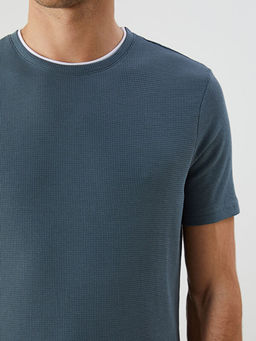 Bisiklet Yaka D?z Erkek Ti??rt