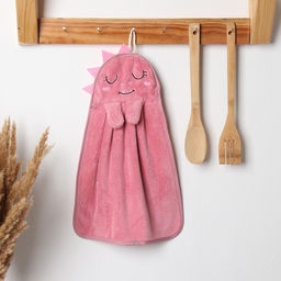 Салфетка декоративная Доляна Символ года 25х34 см, 280 г/м2 микрофибра, 100% п/э