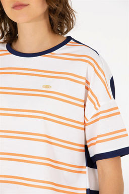 U. S. Polo Assn Женская футболка с круглым вырезом в виде плитки - U.s. polo assn фото 14