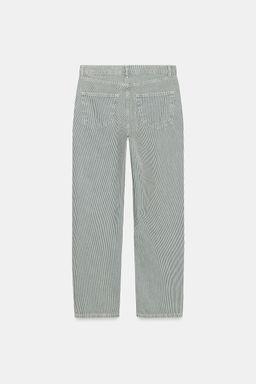 JEANS ZW COLLECTION RECTOS TIRO BAJO RAYAS / Rayas