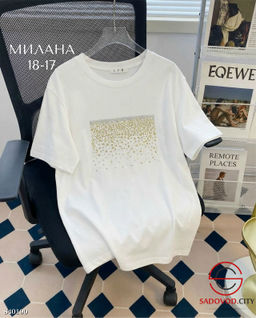 Футболка со стразами и рисунком - Bruno фото 2