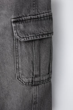 JEANS MULTICARGO / Gris - Zara фото 4