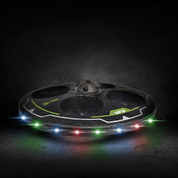 Летающая тарелка "Космическая" р/у, 27MHz, в коробке