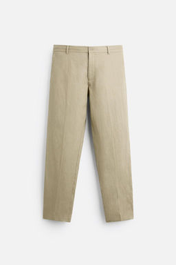ZARA %100 KETEN PANTOLON  фото 18
