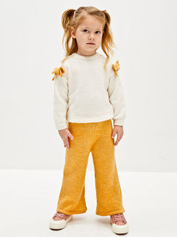 Bisiklet Yaka K?z Bebek Triko Kazak ve Pantolon 2li - Waikiki фото 2