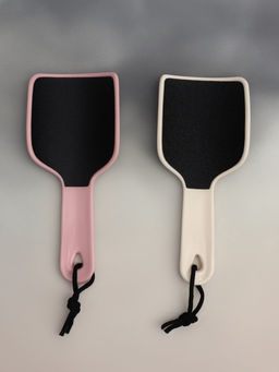 Пилка для пяток, эргономичная, наждачная, двусторонняя, 20.5 см, МИКС