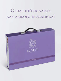 Постельное белье Мерлетто 2сп Max (подарочная упаковка) + 4 наволочки - Ecotex фото 2