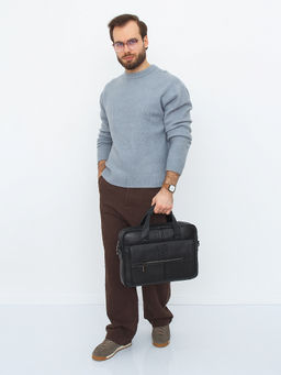 Портфель 11019Z black Zinimsk