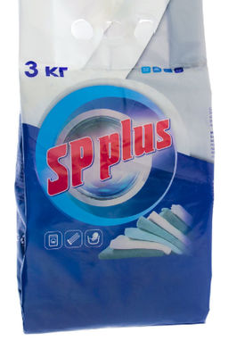 ### SP PLUS стир.порошок 3кг Автомат (п/э пакет)
