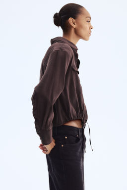 Camisa con cord?n de ajuste - H&m фото 8