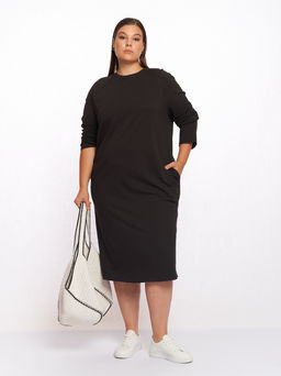 Платье спорт шик PP57202BLK01