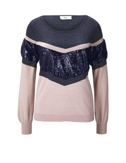 Пуловер, розово-синий - Heine фото 2