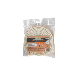 Уплотнитель резин.самокл.Р-проф. белый 9х5.5ммх 6м