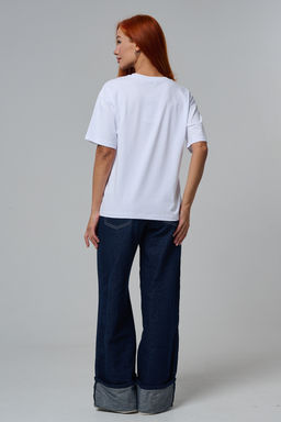 8580 футболка оверсайз женская - Натали фото 9